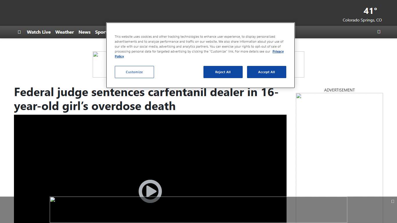 Federal judge sentences carfentanil dealer in 16-year-old girl’s overdose death